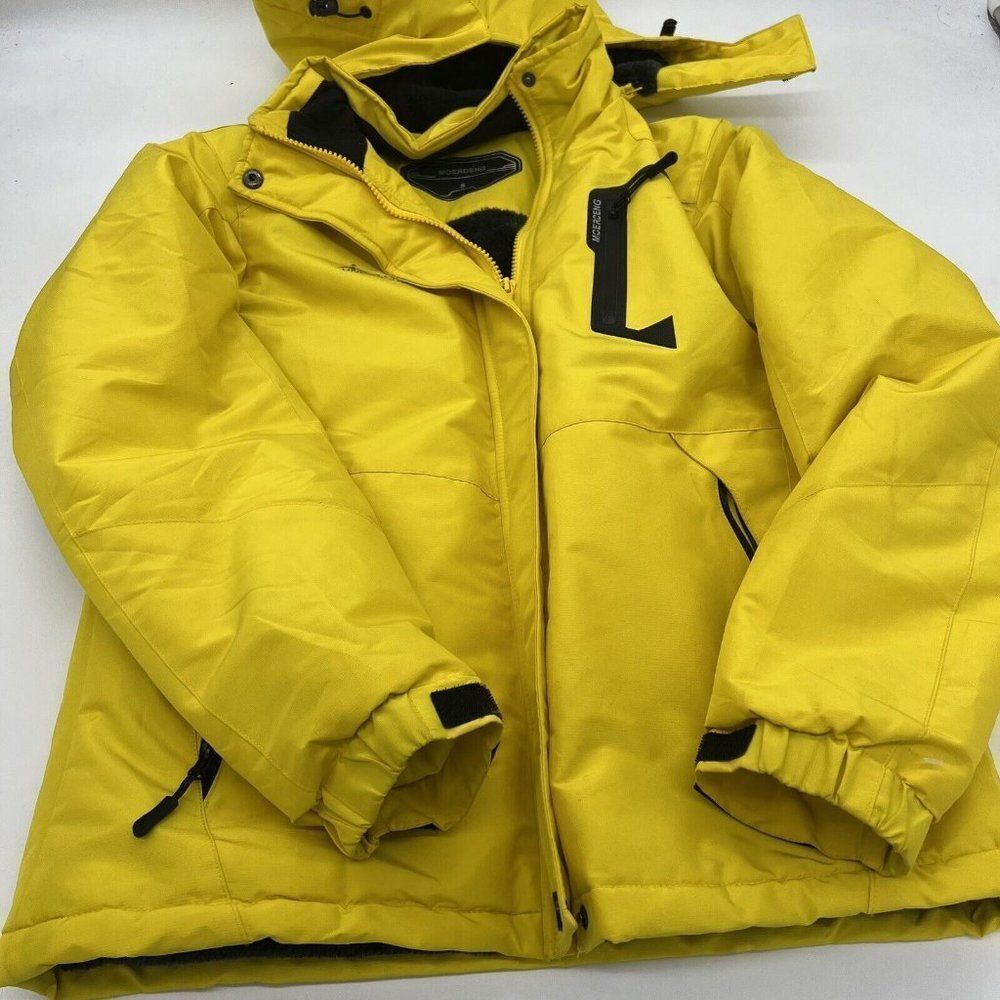 Moerdeng Unco Boror Vator Yellow Winter Jacket Ski/Snow Waterproof Womens S